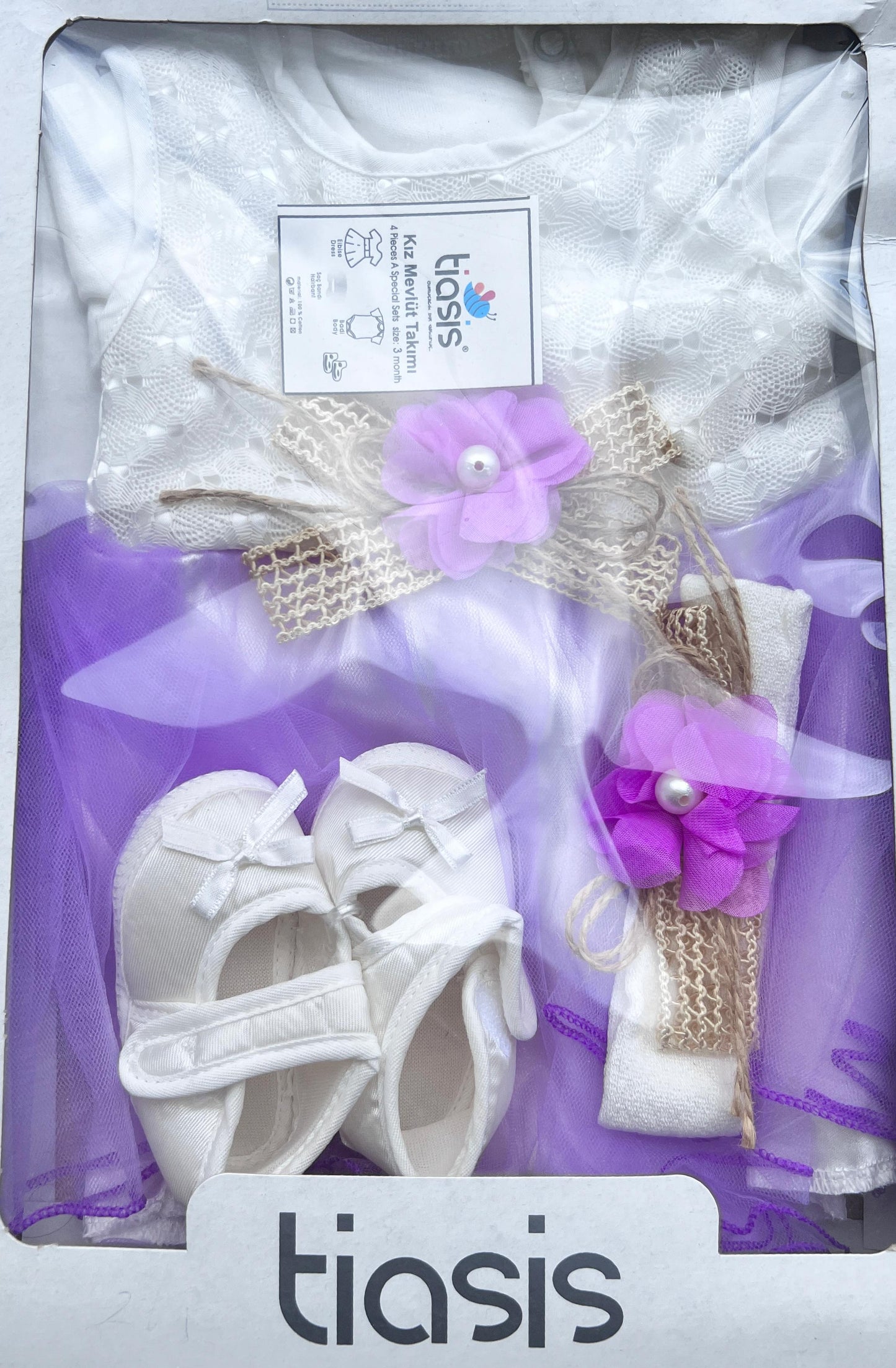 Baby-Set (4 Teile) - Girl
