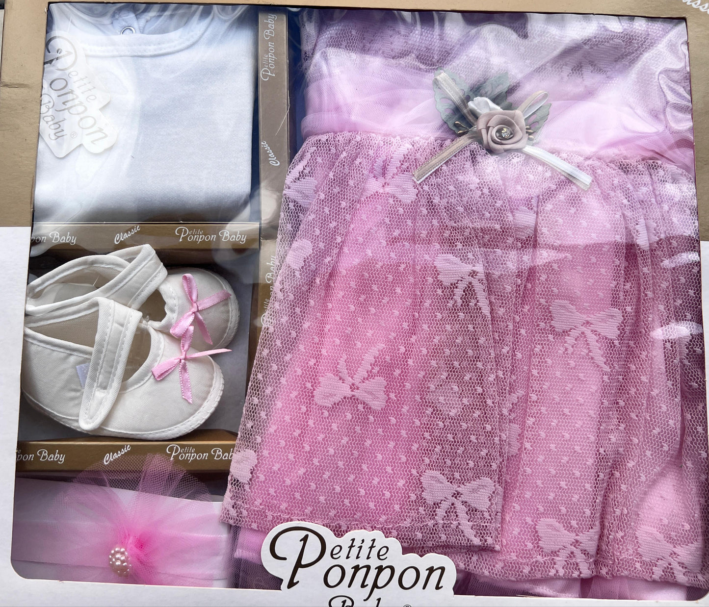 Baby-Set (4 Teile) - Girl