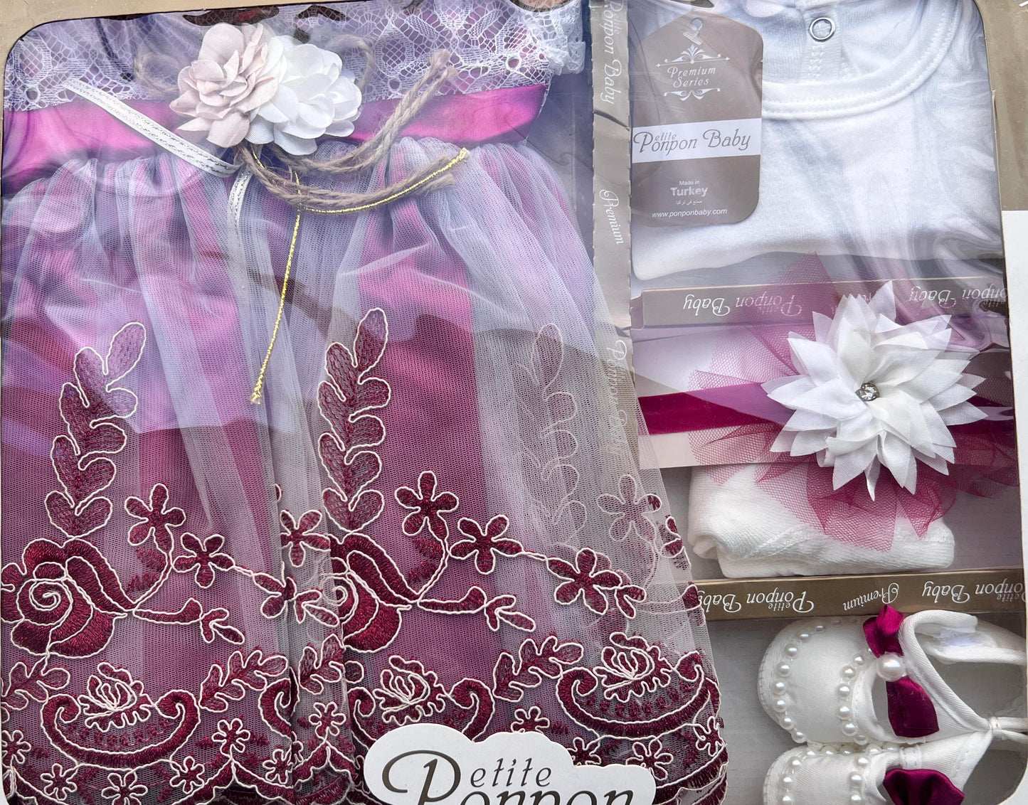 Baby-Set (4 Teile) - Girl