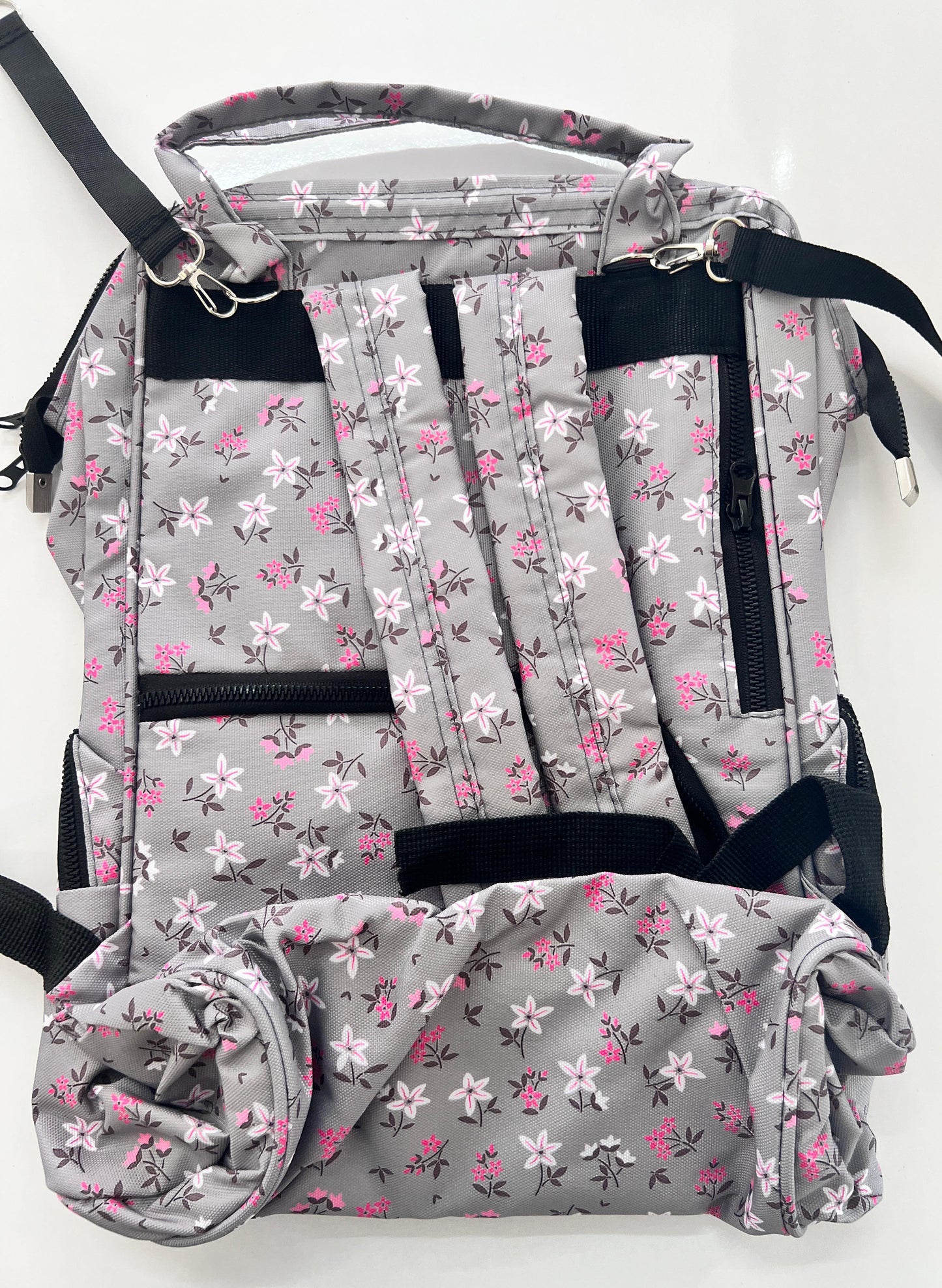 Babypflege-Rucksack - Rain Blumenmuster